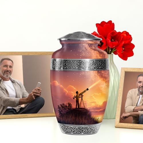JAGASY 10 Inch Cremation Urn for Adult Ashes