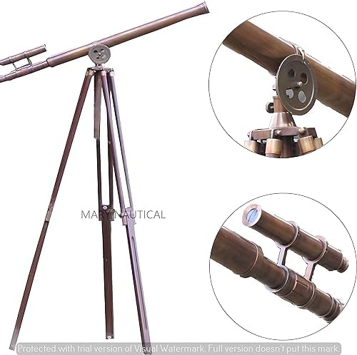 US Navy Griffith Antique Adjustable Decorative Telescope