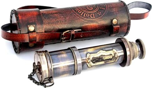 Vintage Brass Telescope for Sailors and Travelers