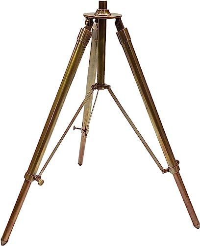 Marine Brass Telescope with Adjustable Tripod Stand