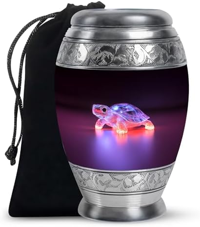 Classic Turtle Urn for Adult Human Ashes