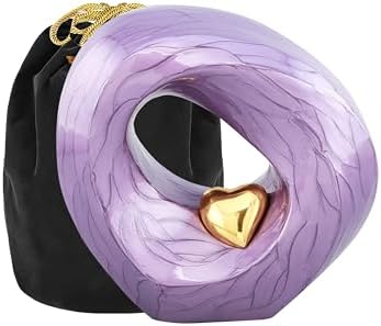 Passage of Heaven Adult Cremation Urns Lavender Gold