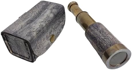 Marine Brass Telescope 6 Inch Vintage Spyglass Gift