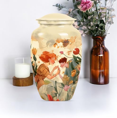 10 Inch Large Decorative Urn for Adult Human Ashes