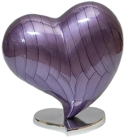 Royal Rapture Decorative Purple Urn 6 Inch