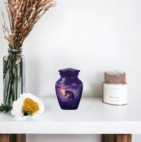Stylish Horse Urn for Human Ashes - Set of 2