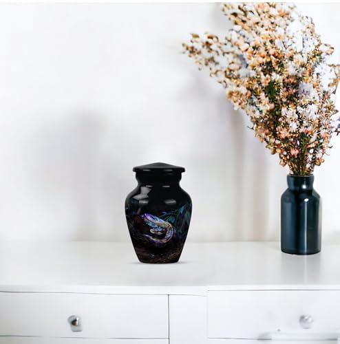 Elegant Snake Design Decorative Urn for Ashes