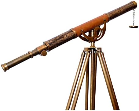 Anchor Master 65 Inch Adjustable Brass Telescope