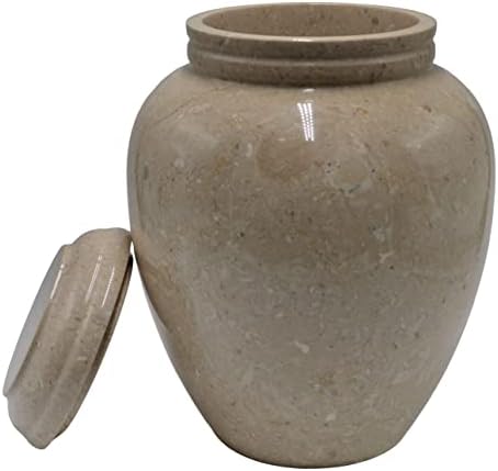 Memorable Marbles Elliptical Medium Decorative Cremation Urn