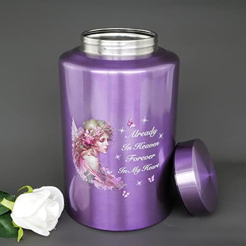 220 Lbs Large Cremation Urn for Adult Ashes Fairy Decorative Urn