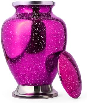 Decorative Cremation Urn with Galaxy Finish