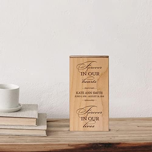 LifeSong Milestones Custom Engraved Wooden Urn Box