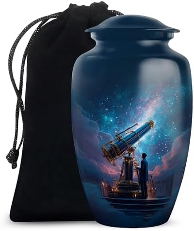 Telescope Urn for Ashes - 10 Inch Cremation Container