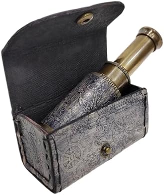 Marine Brass Telescope 6 Inch Vintage Spyglass Gift