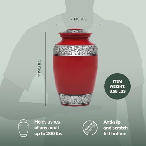 Eternal Harmony Cremation Urns - Large Adult Size for Men Women