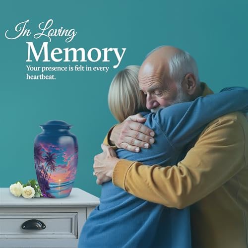 Saburial 10 Inch Beach Memorial Ashes Urn