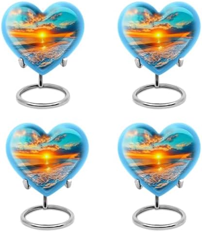 Yatskia Small Cremation Urn 3 Inch Pack of 4