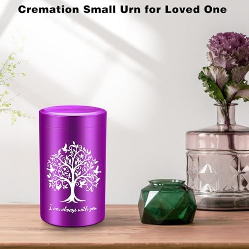 SOITIS Tree of Life Cremation Urn - Small 354 Inch Memorial Urn for Human Ashes
