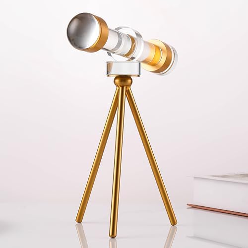 Modern Minimalist Crystal Telescope Desk Decor