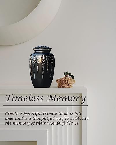 Adult Cremation Urns for Human Ashes - Decorative Urns for Funeral Remembrance - Large Keepsake Box