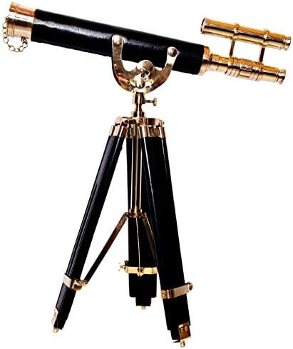 Nautical Desktop Standing Telescope Anchor-Master Decor