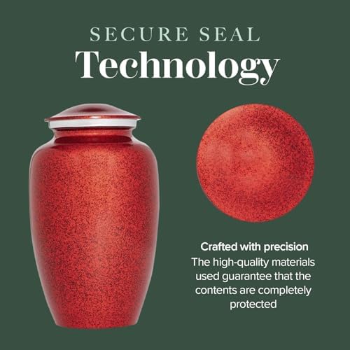 Eternal Harmony Large Cremation Urn for Human Ashes 7x11