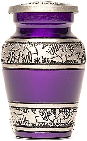 Eternal Harmony Small Keepsake Urn Purple