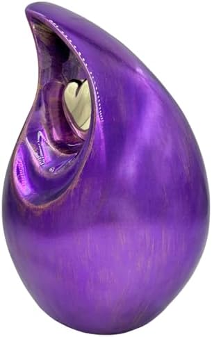 Gorgeous Purple Cremation Urn with Personalization