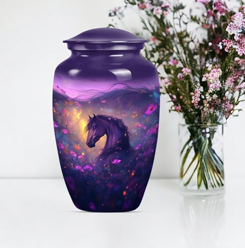 Horse Urn for Human Ashes - 10 Inch Cremation Urn