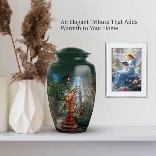 Telescope Urn for Ashes - 10 Inch Decorative Urn