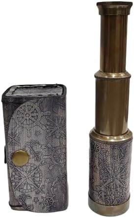 Marine Brass Telescope 6 Inch Vintage Spyglass Gift
