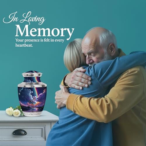 10 Inch Velvet Bag Cremation Urn for Human Ashes