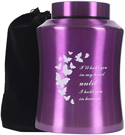 Stainless Steel Butterfly Urn for Human Ashes