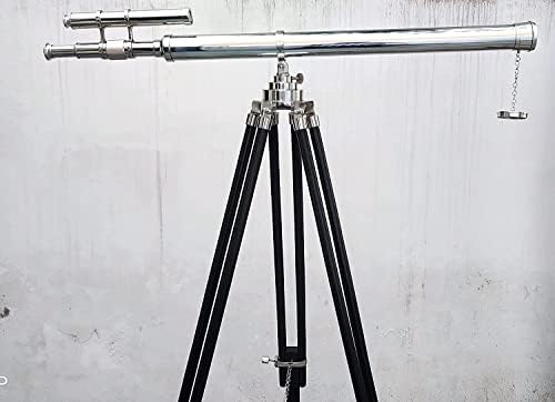 Navirock Marine Navy Decorative Telescope Black Tripod