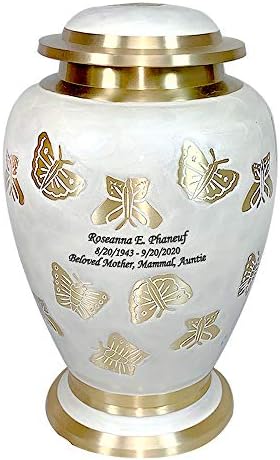Butterfly Cremation Urn with Personalization