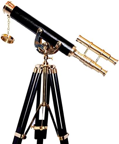 Nautical Desktop Standing Telescope Anchor-Master Decor