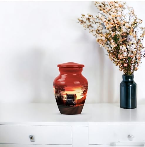 3 Inch Small Cremation Urn - Elegant Burial Urn for Ashes