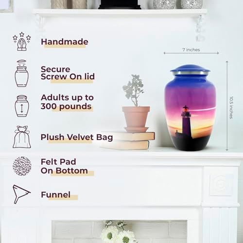 Trupoint Memorials Cremation Urns Large Lighthouse Design