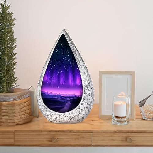 Purple Cremation Urn 3 Inch Mini Memorial Keepsake