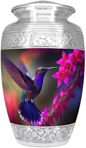 Naniurn Hummingbird Decorative Urn for Ashes Large Size