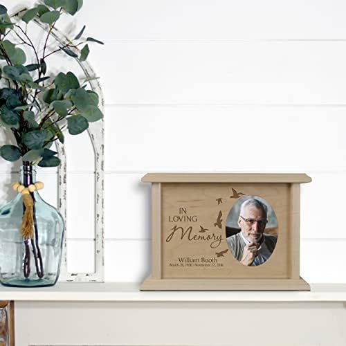 LifeSong Milestones Hanging Photo Urn for Ashes