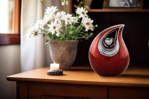 Personalized Teardrop Urn for Human Ashes