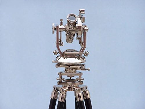 Hampton Nautical Floor Standing Theodolite - 62 Chrome