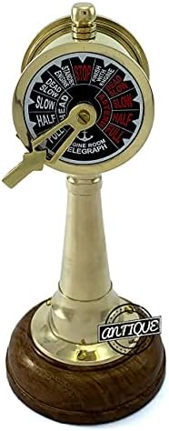 Antique Vibes Mini Brass Telegraph Telescopes Decor