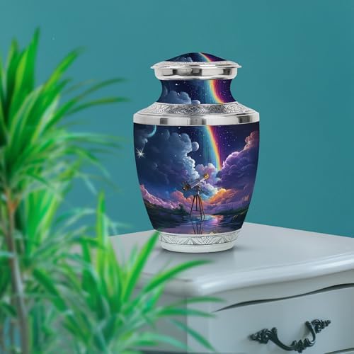 10 Inch Velvet Bag Cremation Urn for Human Ashes