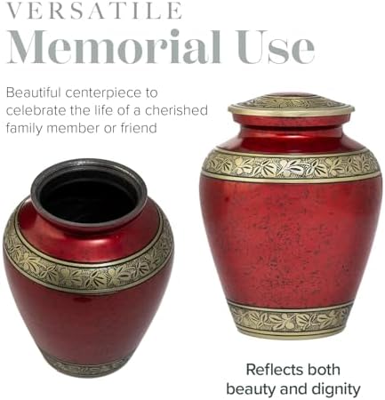 Eternal Harmony Large Cremation Urn for Human Ashes
