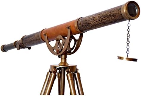 Anchor Master 65 Inch Adjustable Brass Telescope