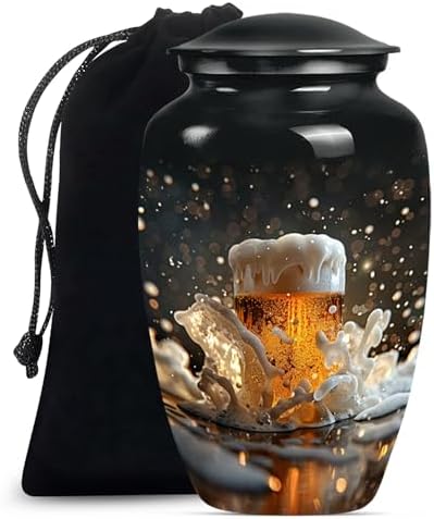 10 Inch Cremation Urn for Human Ashes - Decorative Urn for Adult