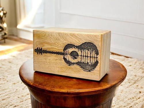 Handmade Cremation Urns with Engraving for Human Ashes