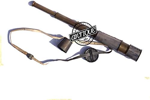 Pirates Edition Brass Telescope with Leather Trim